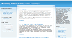 Desktop Screenshot of brandingbasics.net