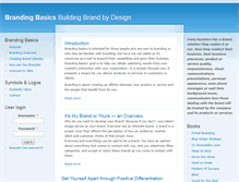 Tablet Screenshot of brandingbasics.net